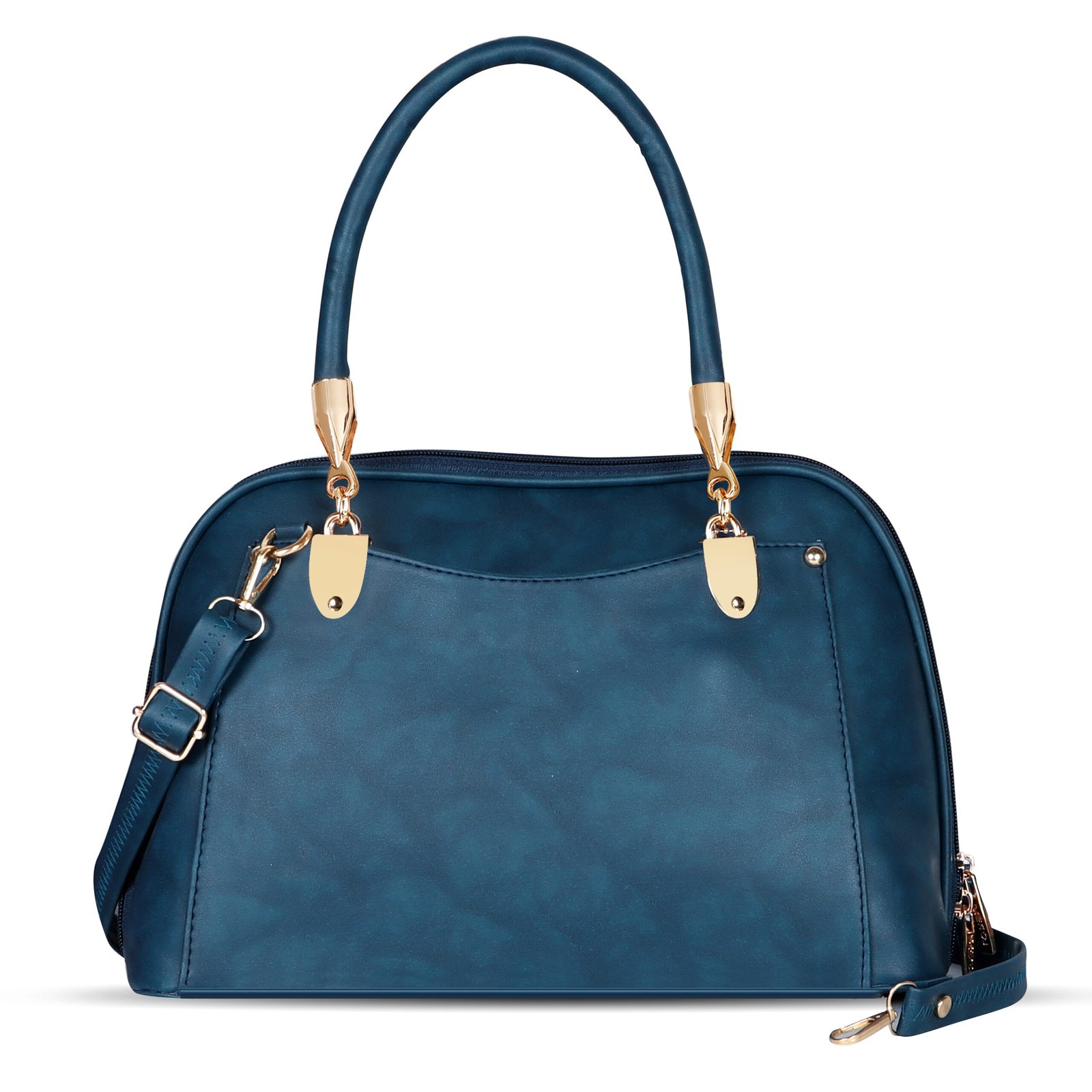Blue Gorgeous Faux Leather Handbag HB02