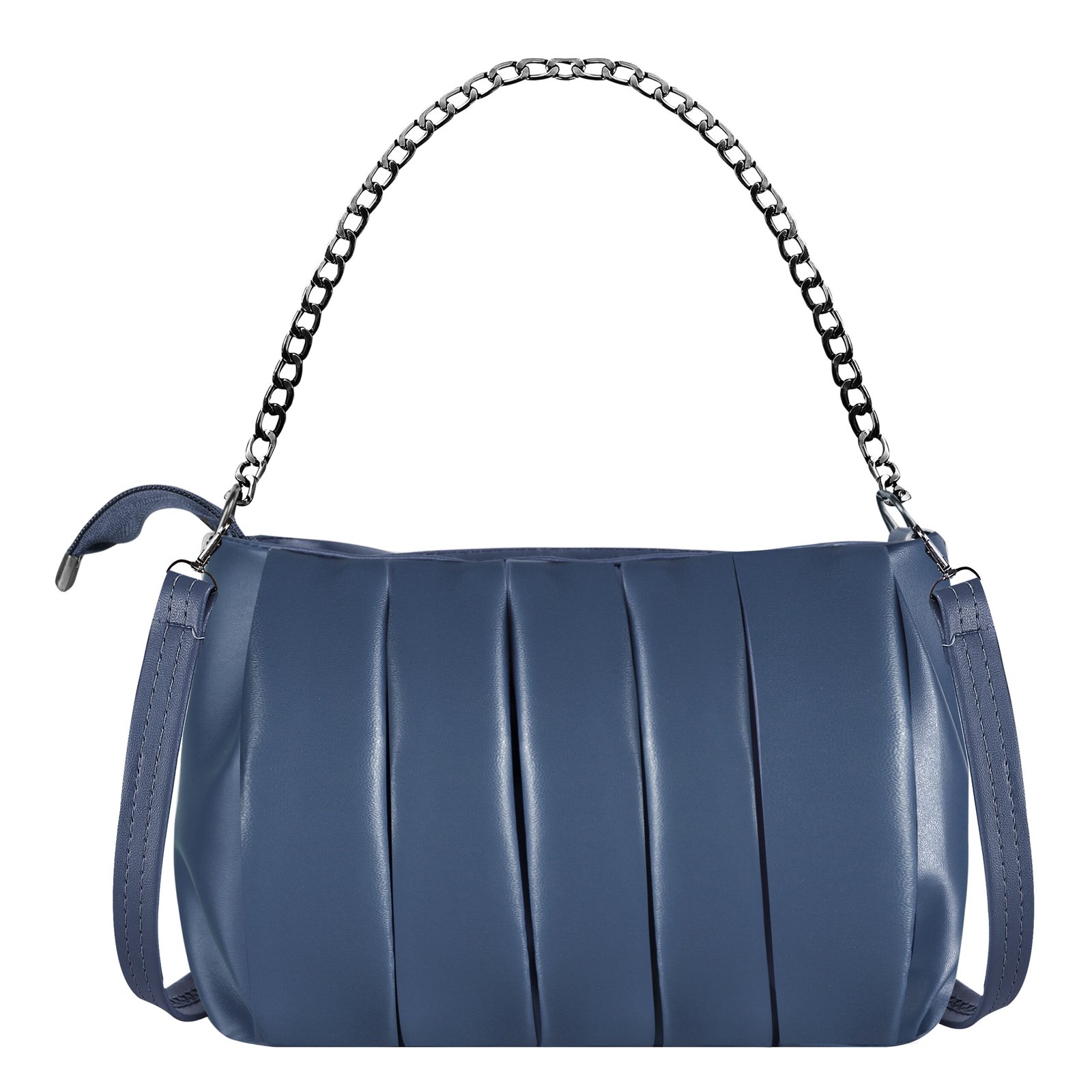 Blue Designer Faux Leather Handbag HB28