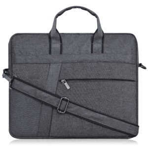 Grey Color Linen 10L Messenger Bag BG20