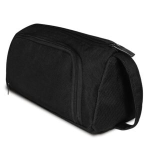 Black PVC Coated Matty Fabric Material Large Stationary Organizer OG11