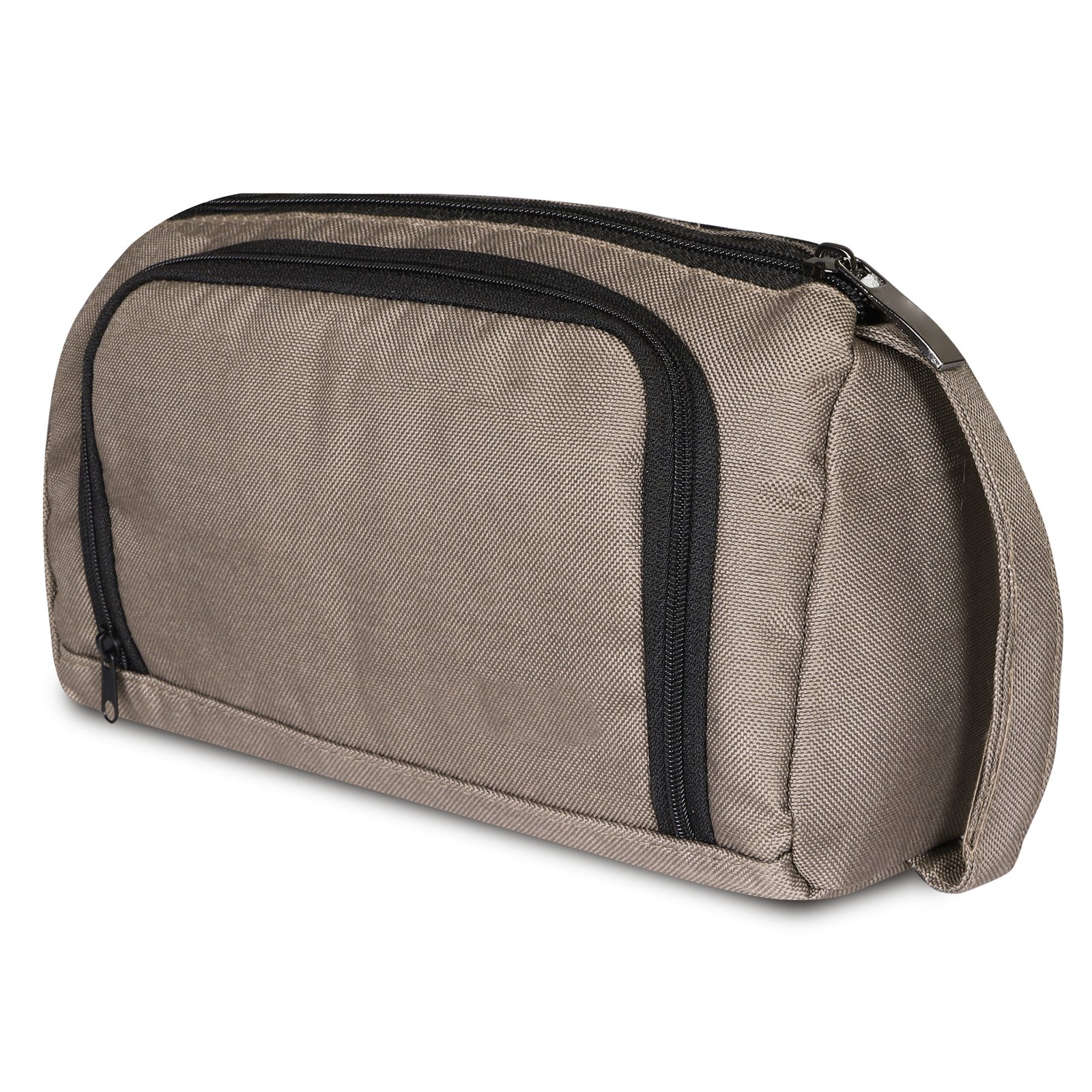 Grey & Black PVC Coated Matty Fabric Material Large Stationary Organizer OG12