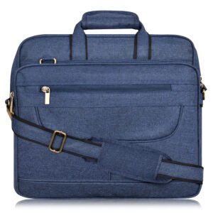 Blue Color Linen 28L Messenger Bag BG24
