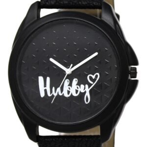 Black Hubby Analog Watch For Men LR31