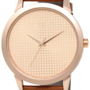 Rose Gold Casual Analog Watch For Men LR34