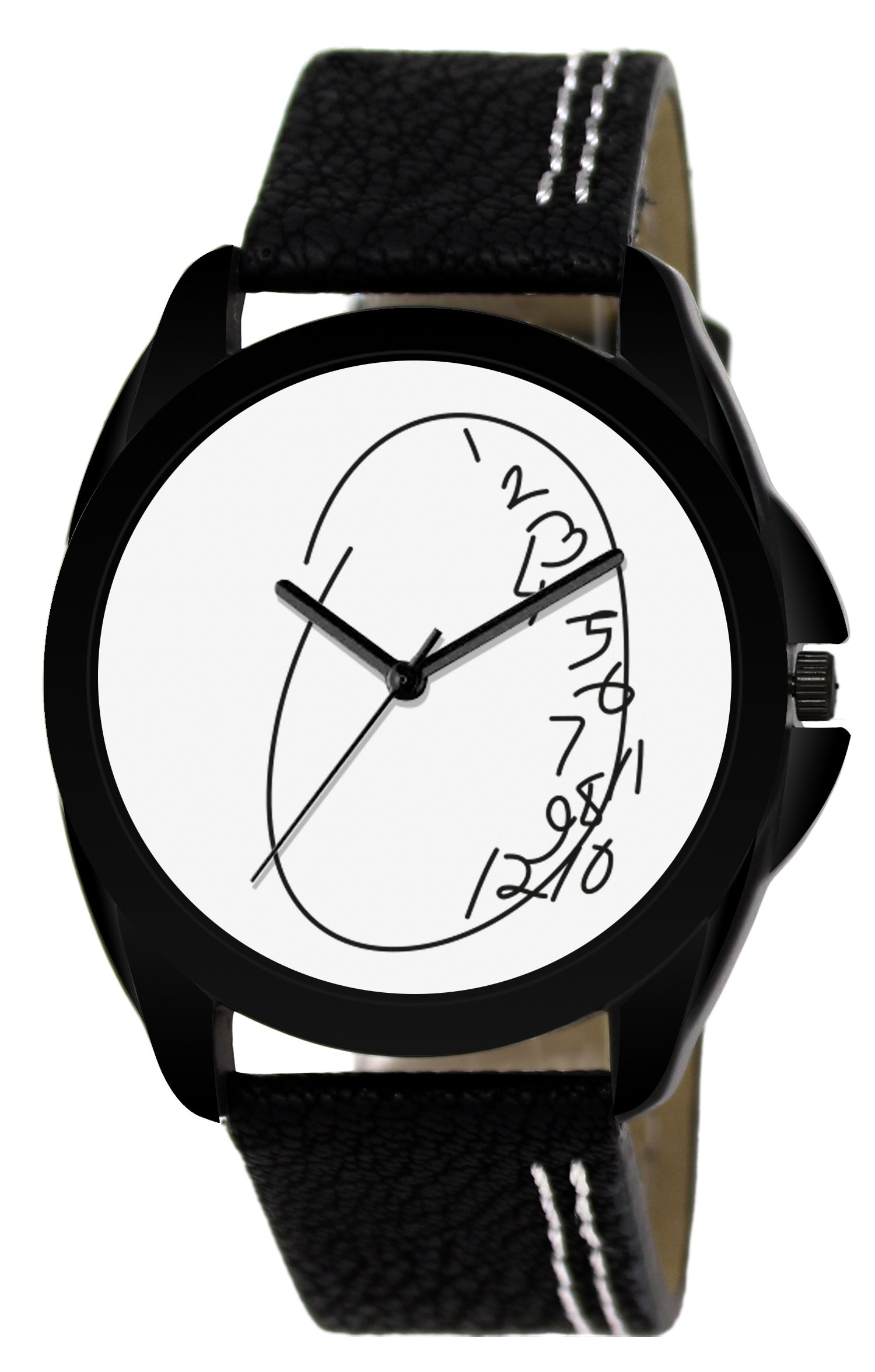 White Attrective Analog Watch For Men LR55