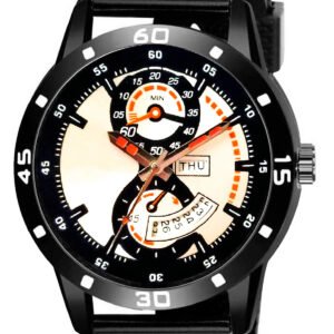 Multicolor Day Date Analog Watch For Men LR56