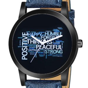 Multicolor Be Positve Analog Watch For Men LR60