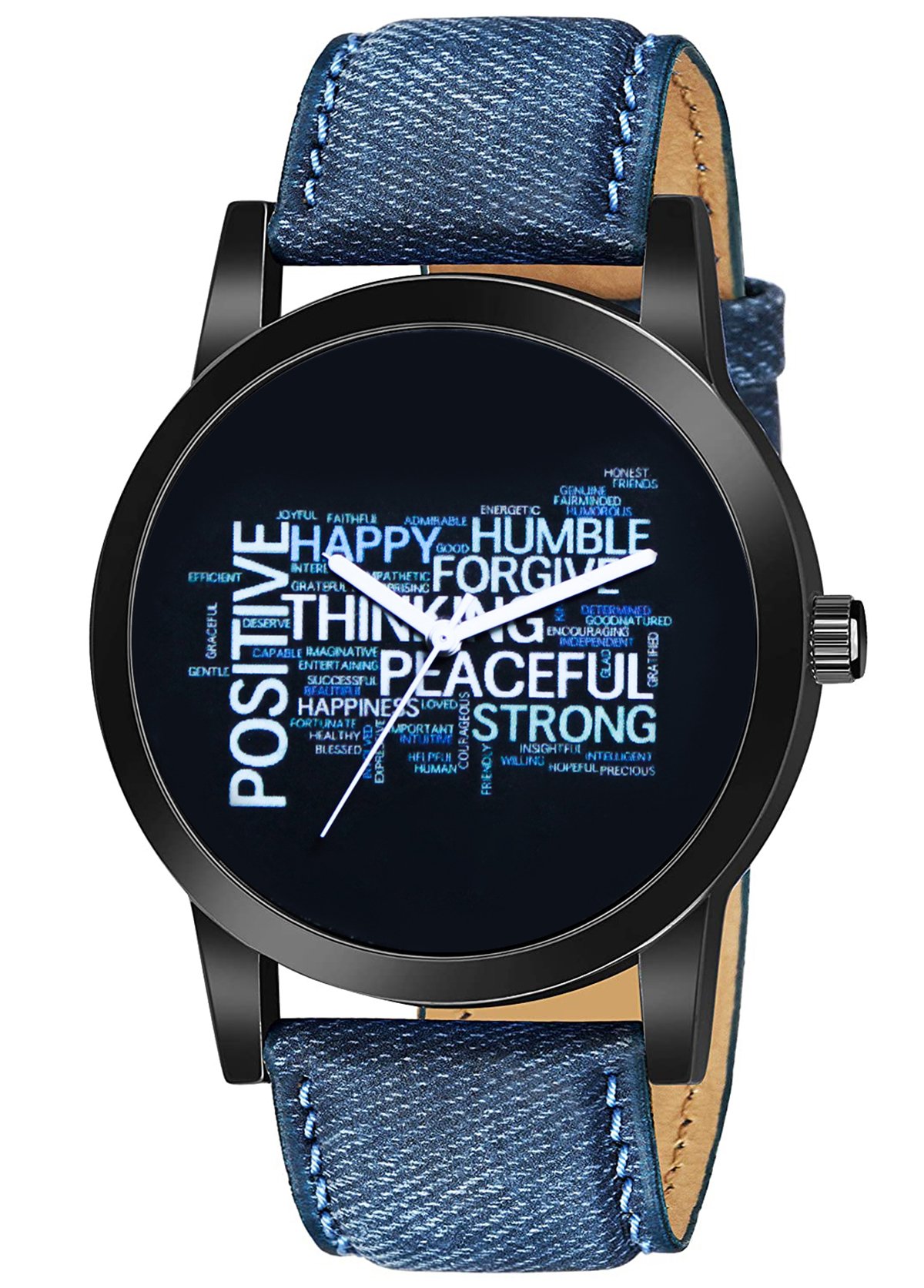 Multicolor Be Positve Analog Watch For Men LR60