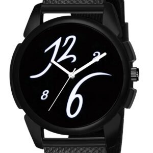 Black Professional Look Analog Watch For Men LR61