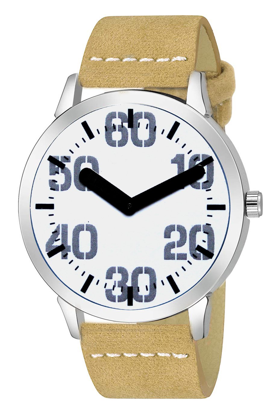 White Professional Look Analog Watch For Men LR62