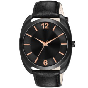 Black Fancy Casual Watch For Men LR75