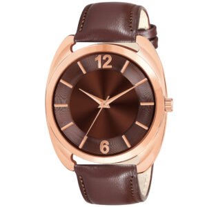 Brown Fancy Casual Watch For Men LR77