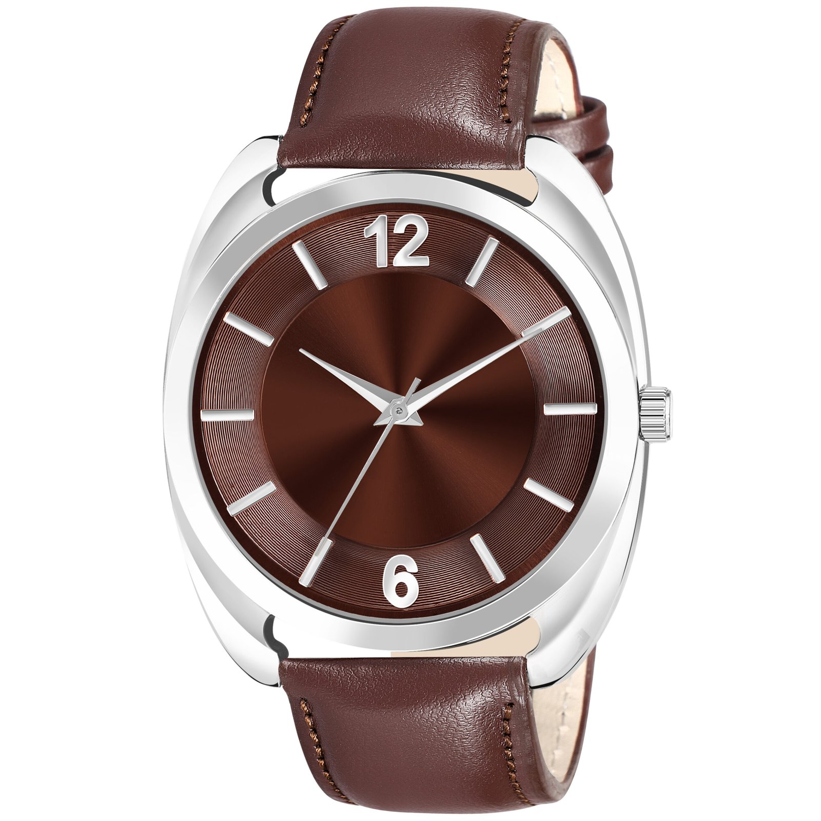 Brown Fancy Casual Watch For Men LR79