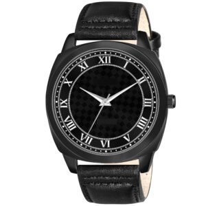 Black Fancy Casual Watch For Men LR88