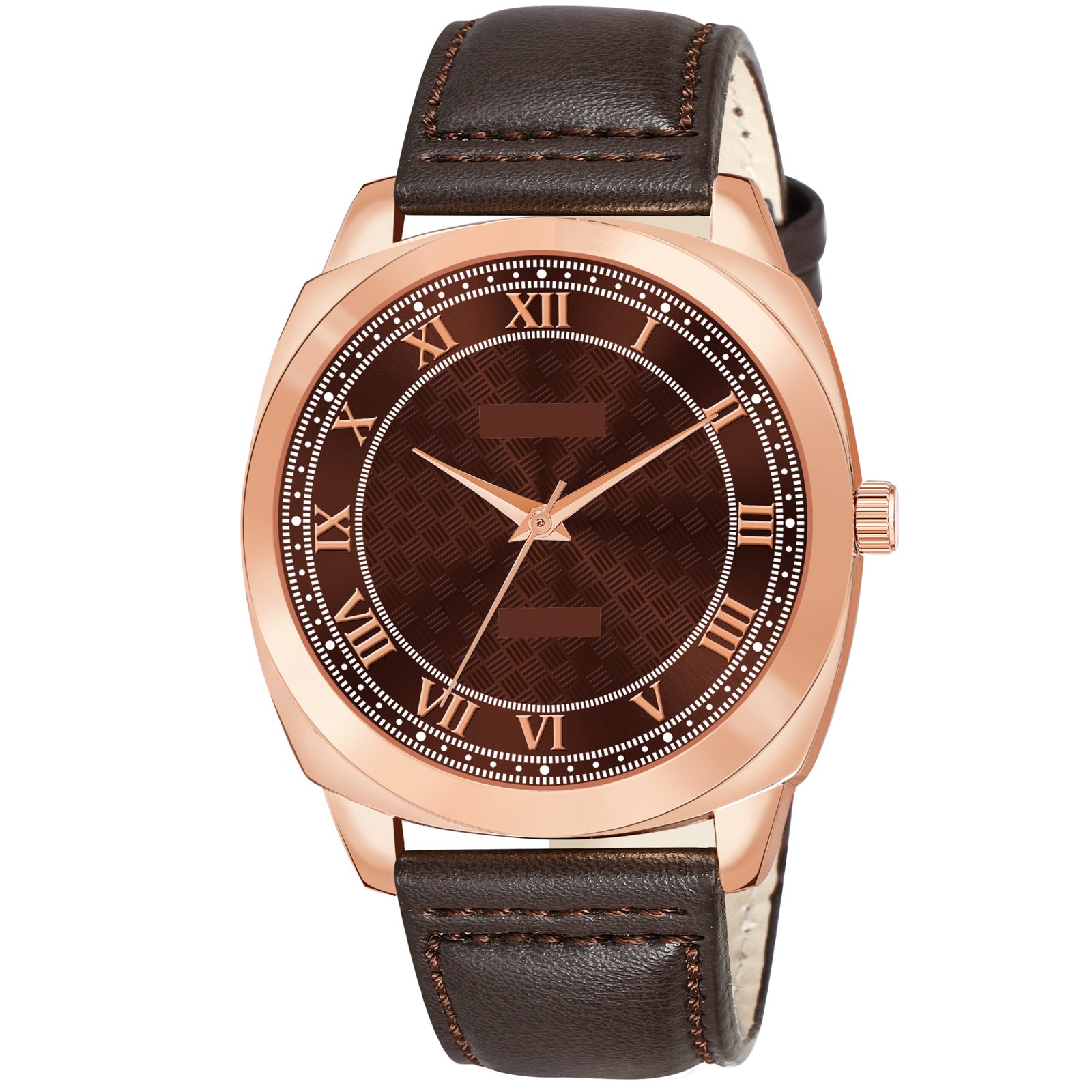 Brown Fancy Casual Watch For Men LR89