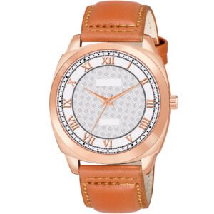 White Fancy Casual Watch For Men LR90