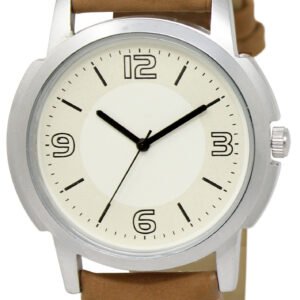 White Casual Analog Watch For Men LR16