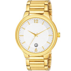 White Date Function Casual Watch For Men LR136