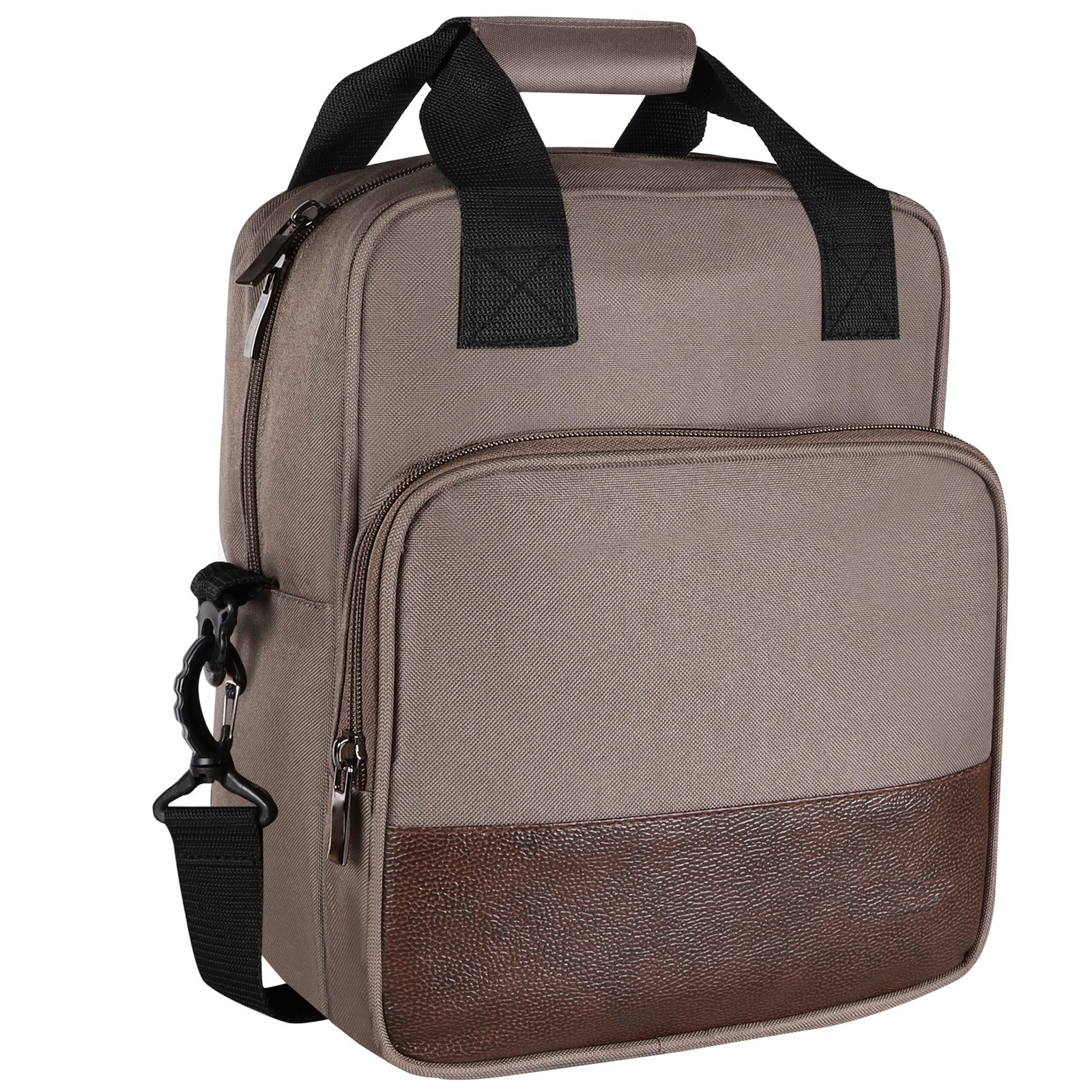 Mink Grey PVC Coated Matty Insulated Tiffin Bag TB18