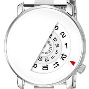 White Attrective Analog Watch For Men LR106