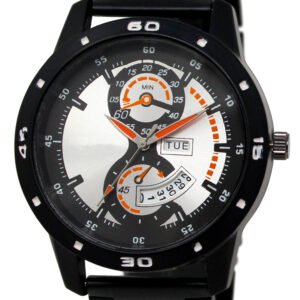 White Day Date Analog Watch For Men LR107