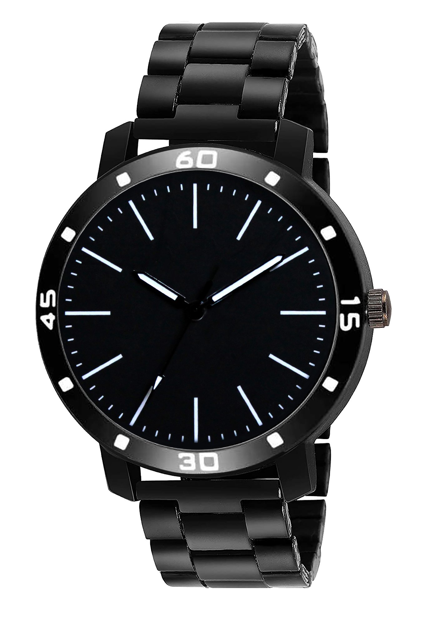 Black Dark Edition Analog Watch For Men LR112