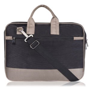 Black Color PVC Coated Fabric 10L Messenger Bag BG83