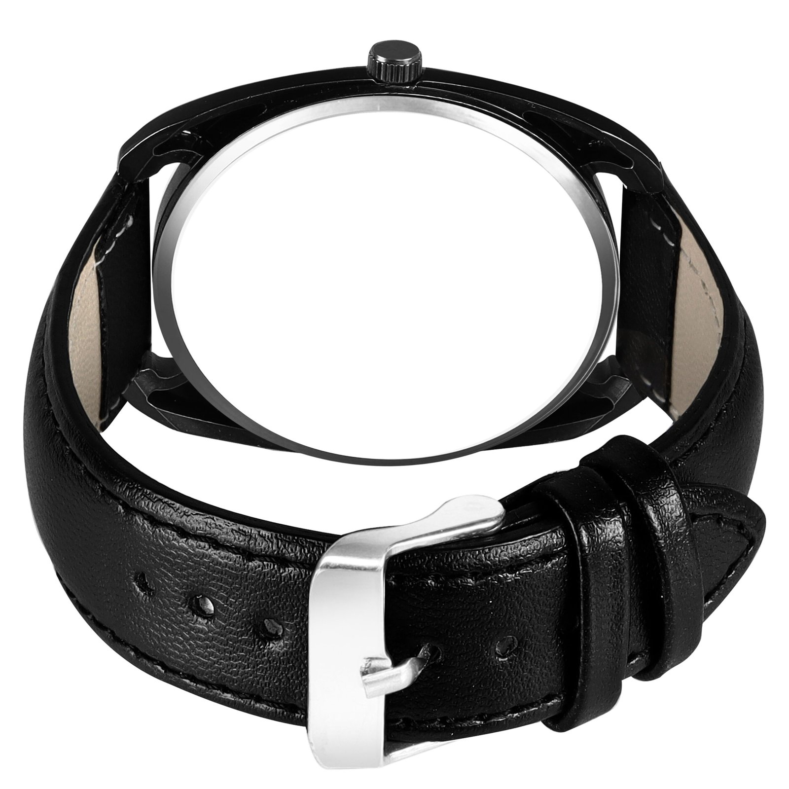 Black Fancy Casual Watch For Men LR76