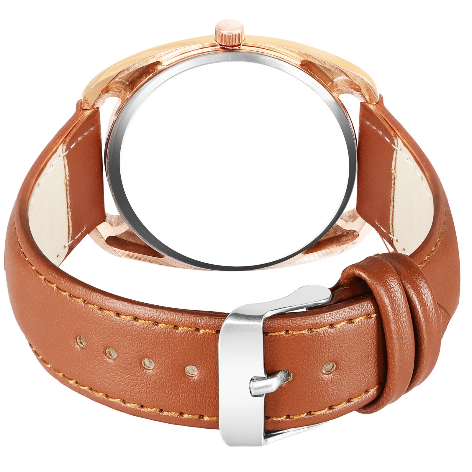 Silver Fancy Casual Watch For Men LR78