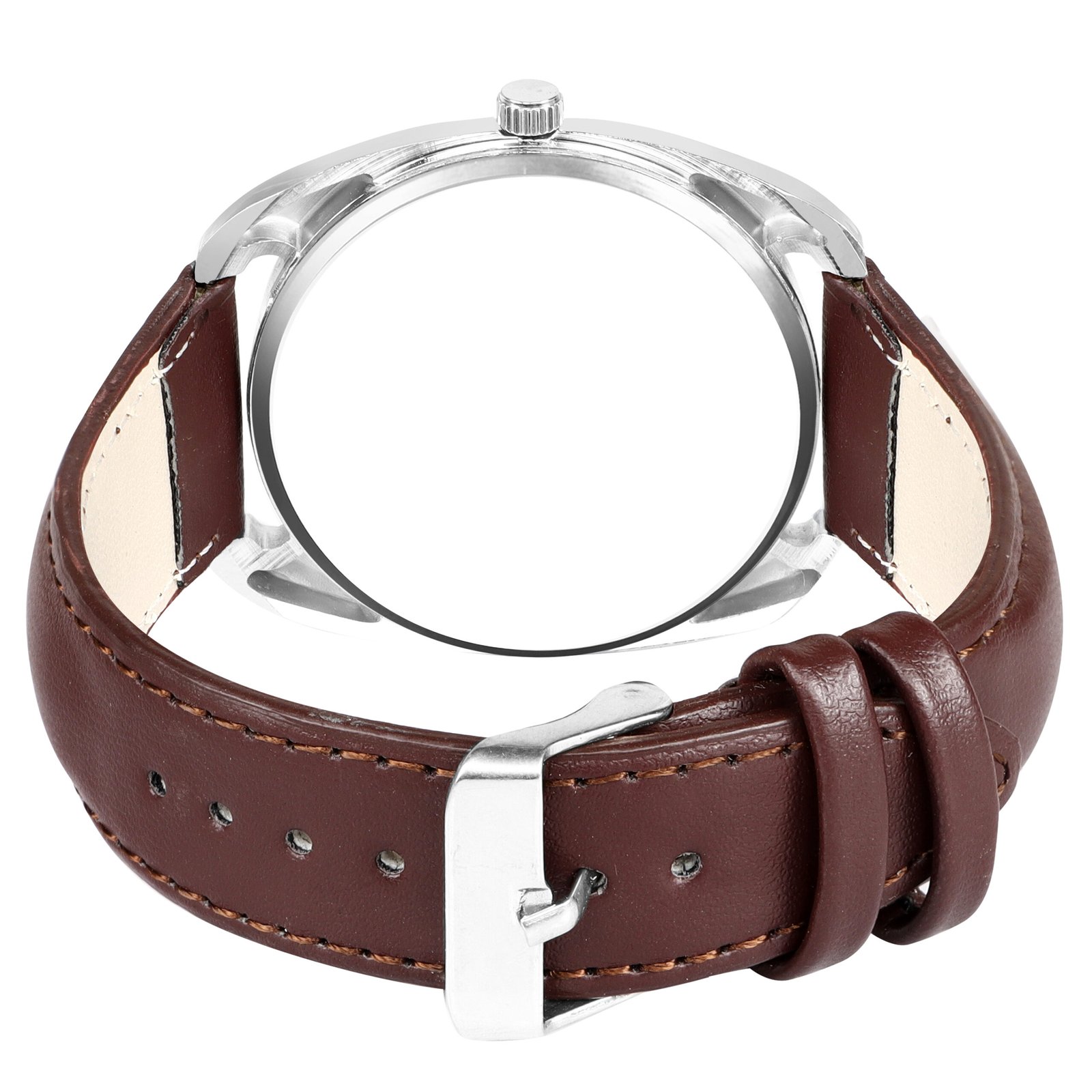 Brown Fancy Casual Watch For Men LR79