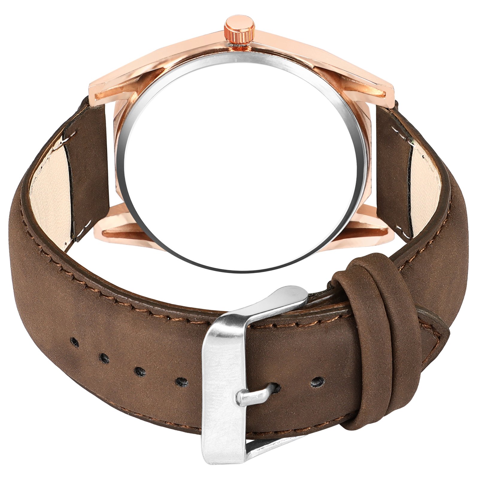 Brown Fancy Casual Watch For Men LR83