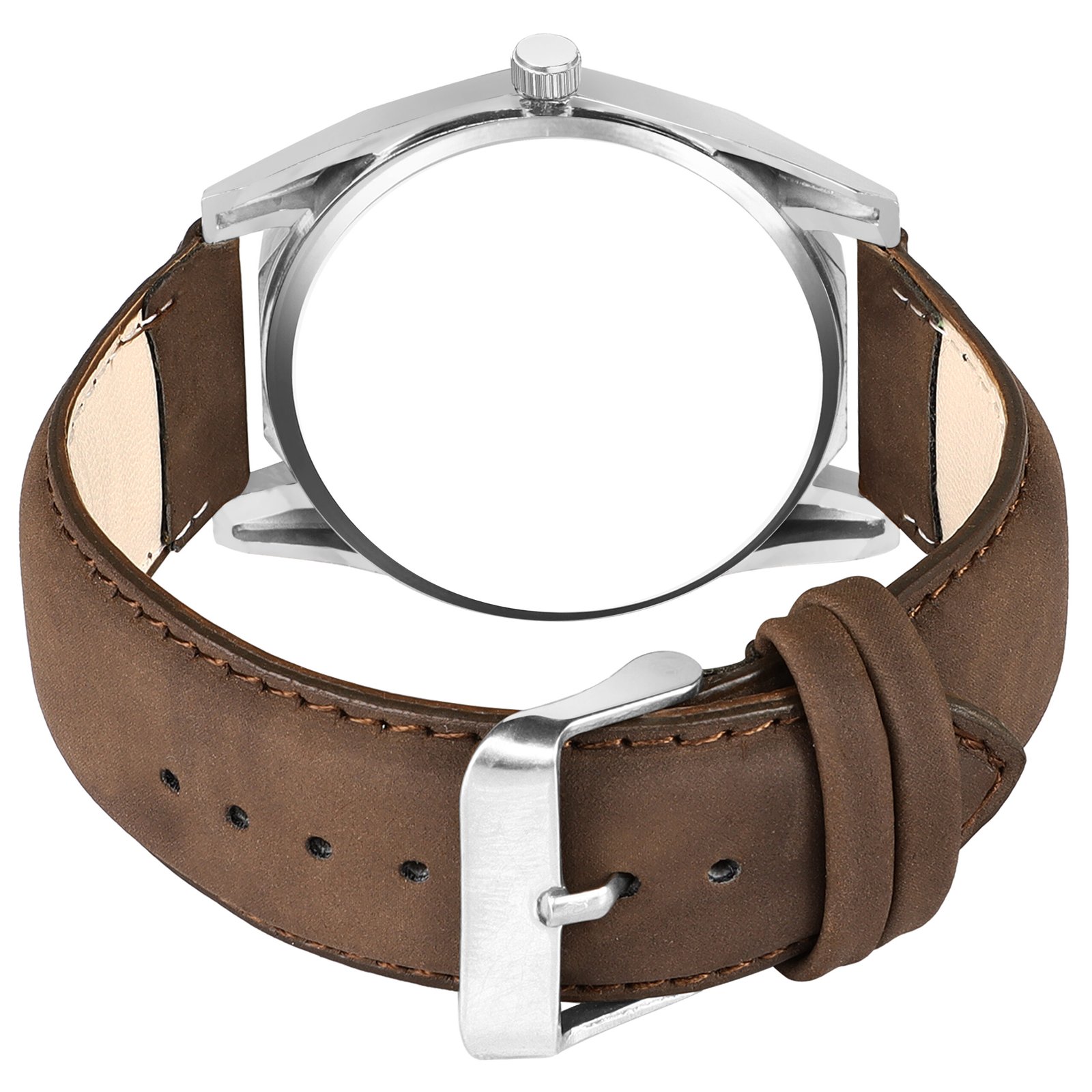 Brown Fancy Casual Watch For Men LR85