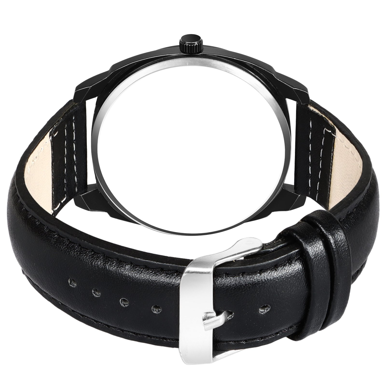 Black Fancy Casual Watch For Men LR87