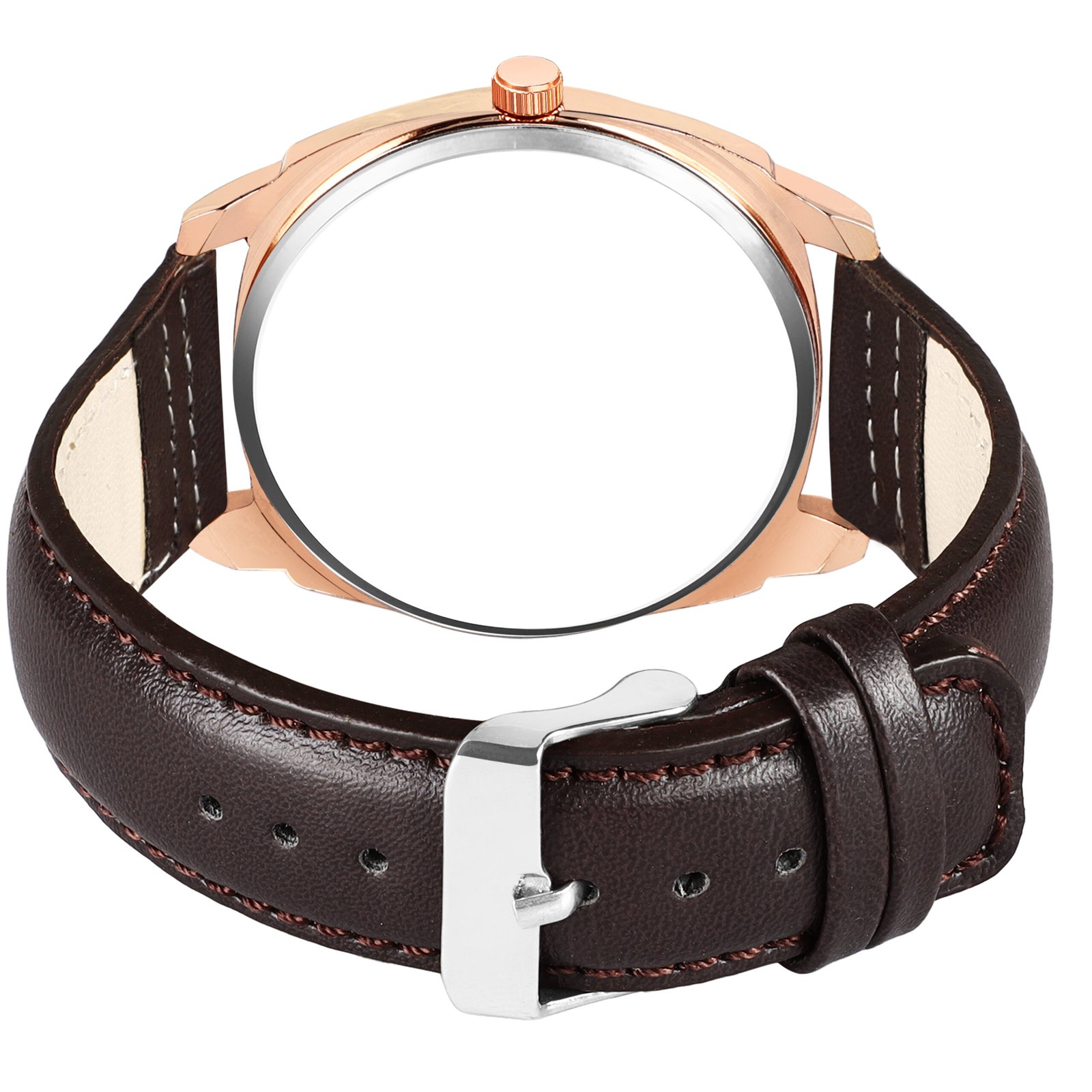 Brown Fancy Casual Watch For Men LR89