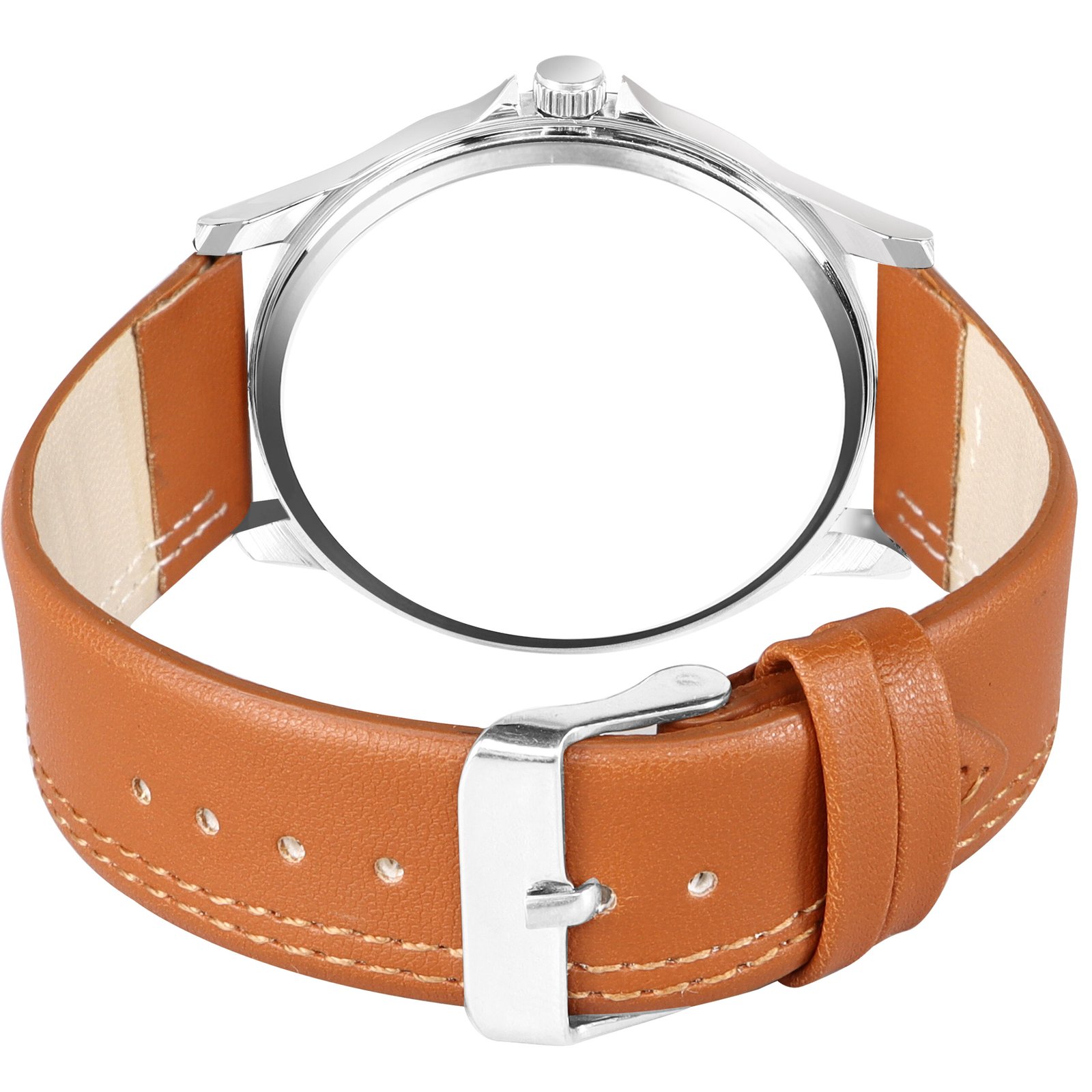 Silver Fancy Casual Watch For Men LR94