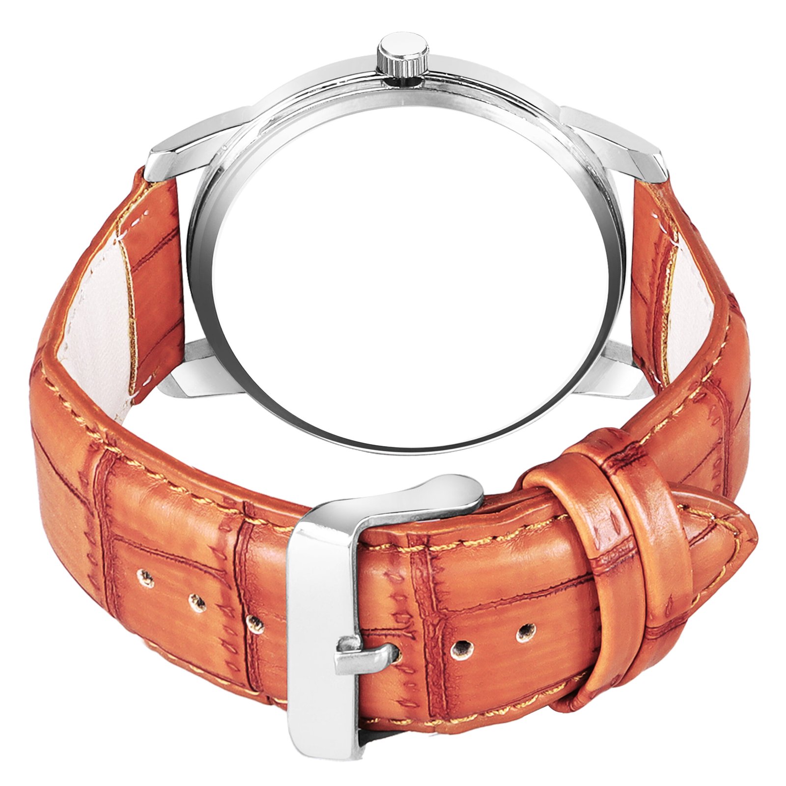 Silver Fancy Casual Watch For Men LR97