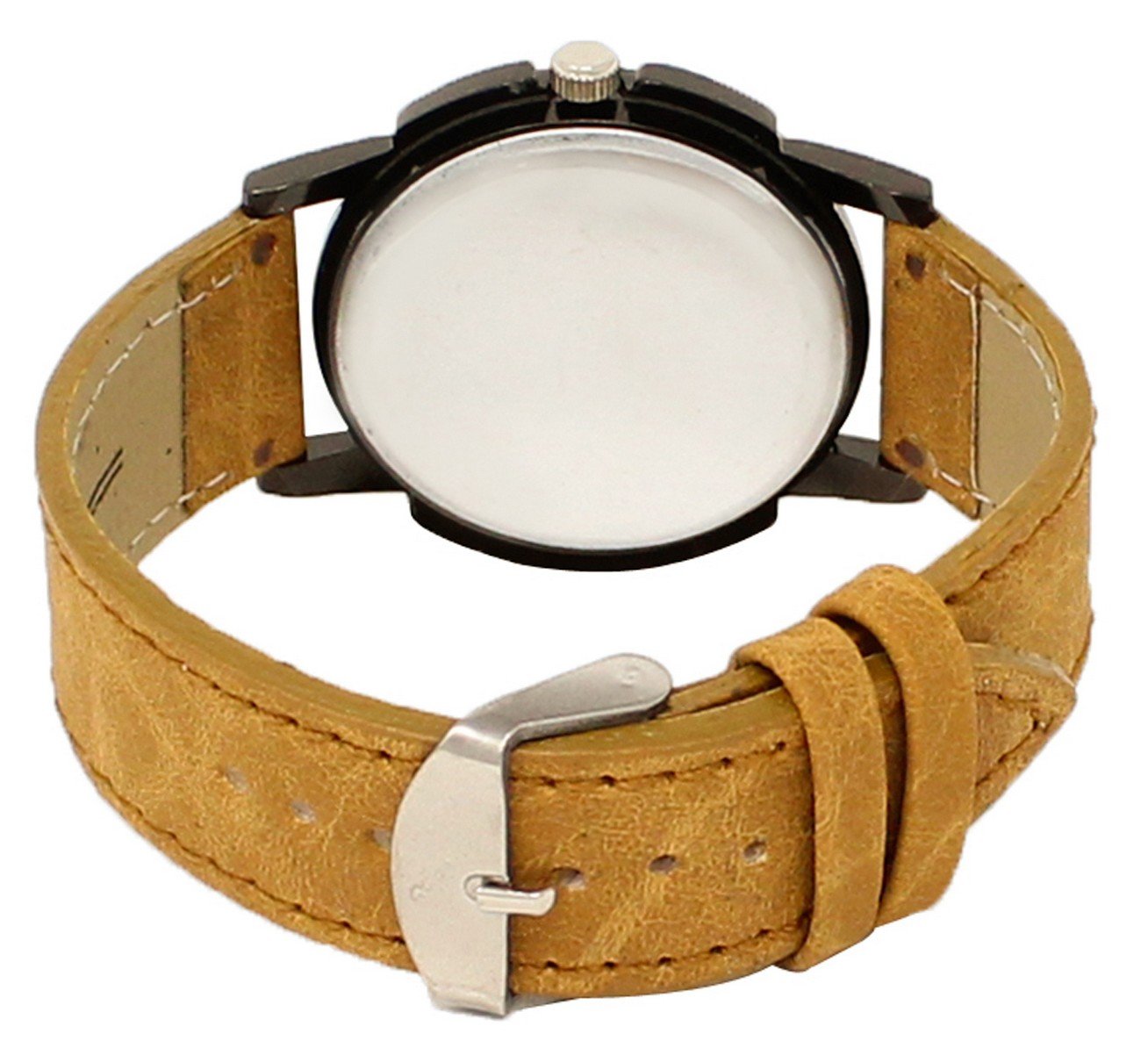 Black Roman Analog Watch For Men LR19