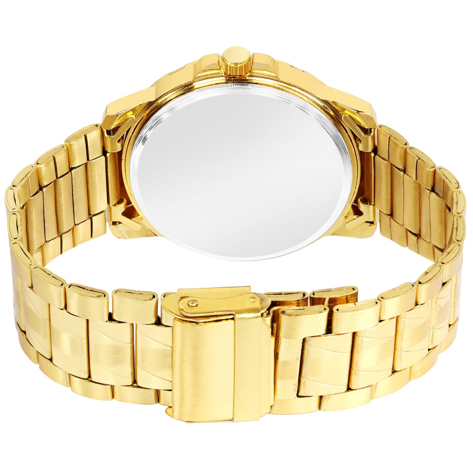 Gold Day-Date Function Casual Watch For Men LR134