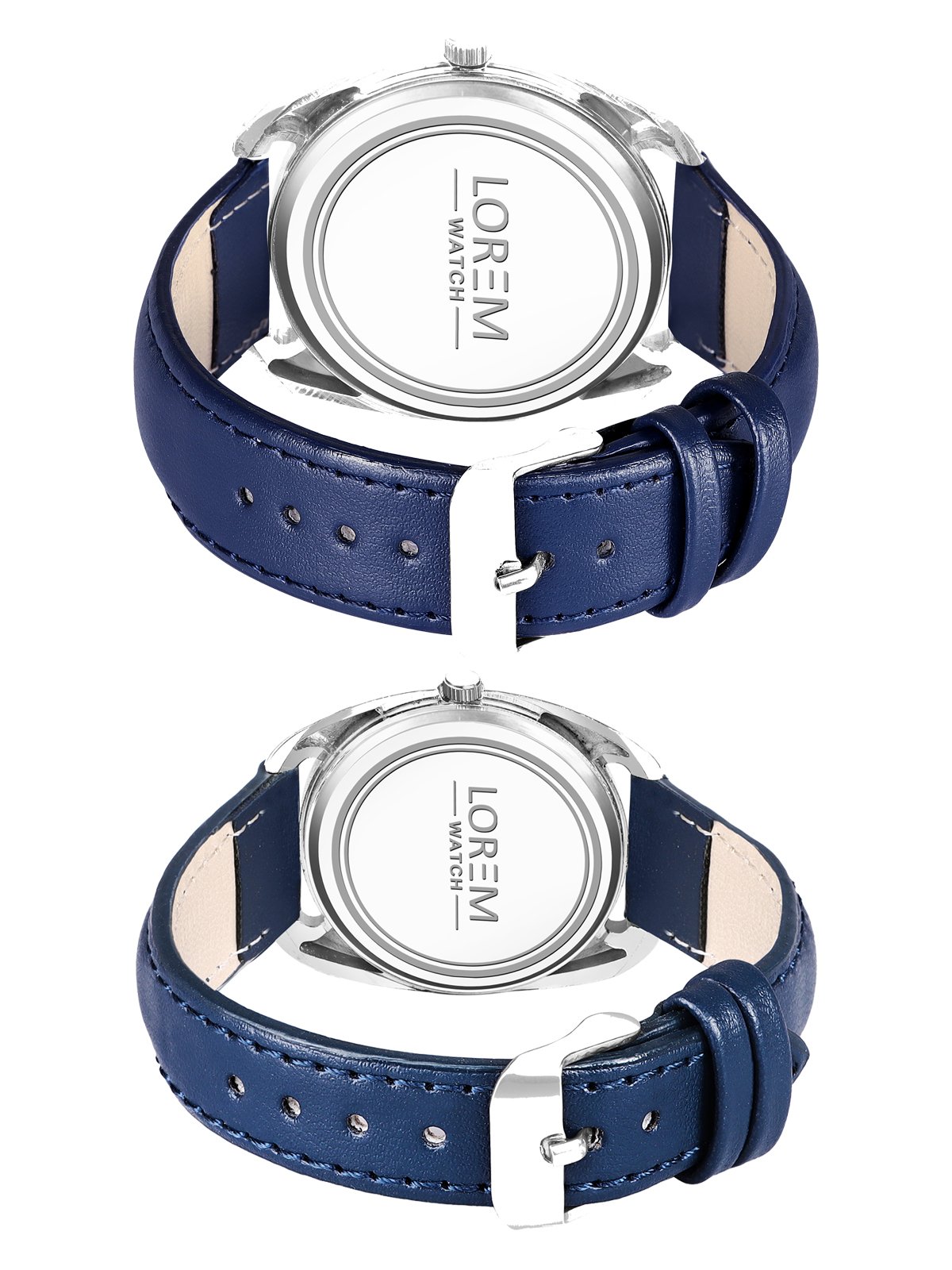 Blue Stylish Dial Analog Watch For Lovely Couple LR80-LR327