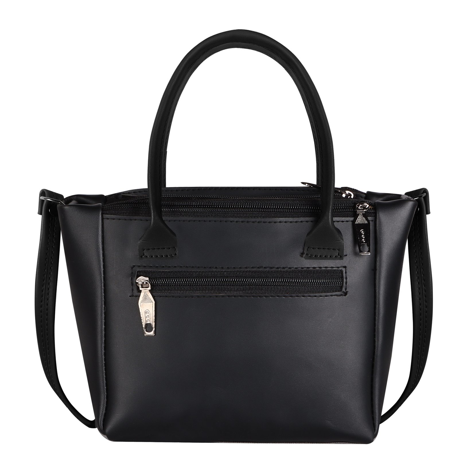 Black Glamorous Faux Leather Handbag HB22