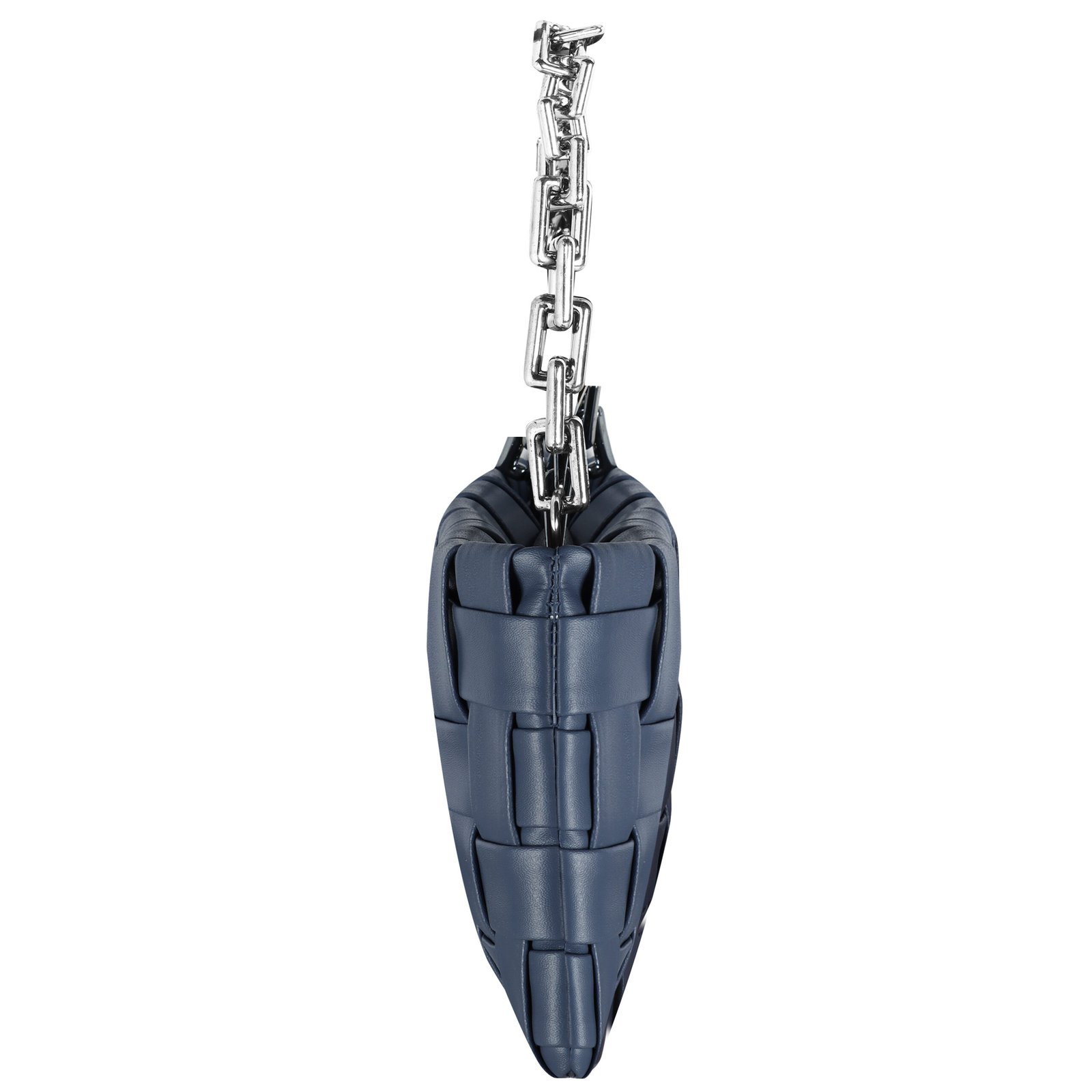 Blue Designer Faux Leather Handbag HB33