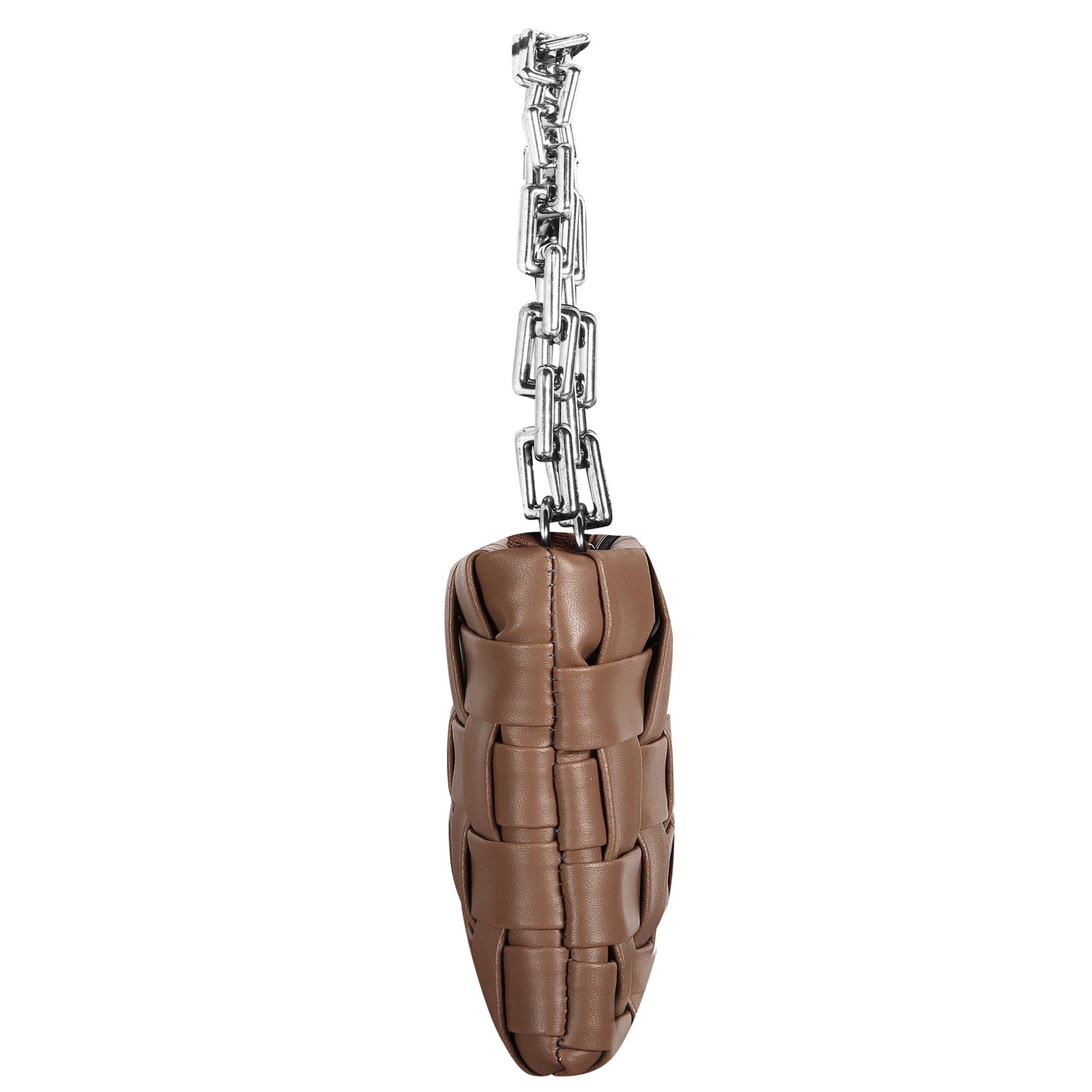 Brown Designer Faux Leather Handbag HB36