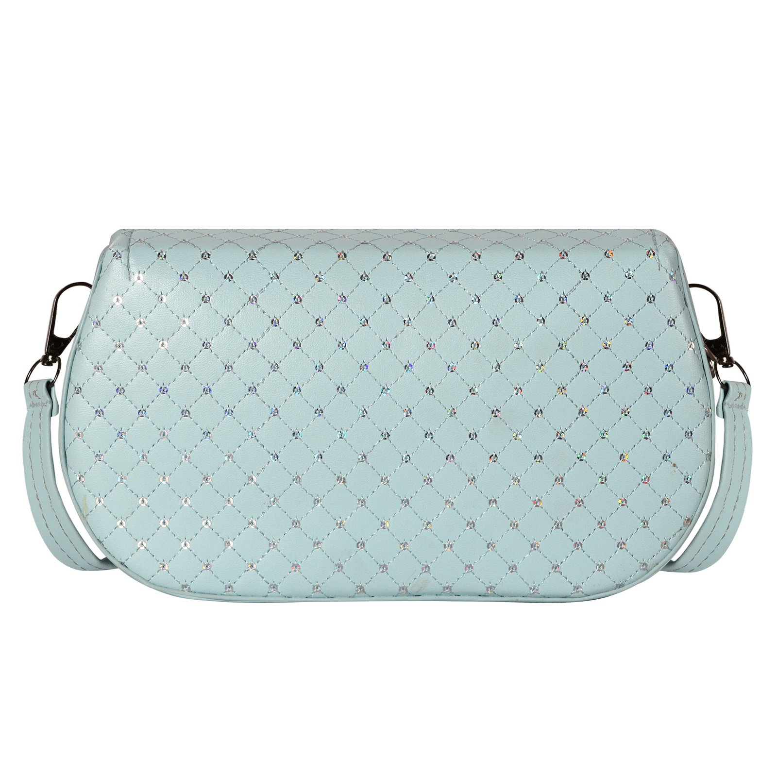 Sky Blue Designer Faux Leather Handbag HB57