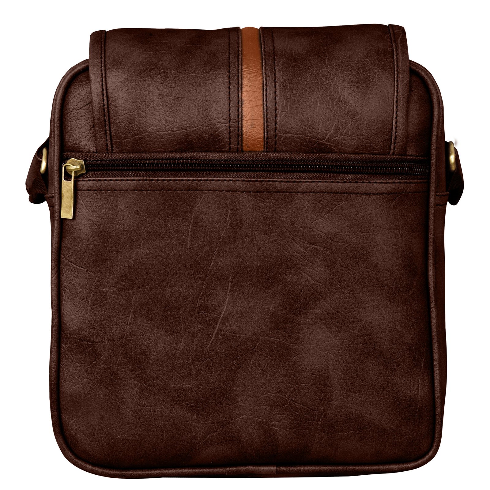 Brown Stylish Faux Leather Cross Body Sling Bag SL02