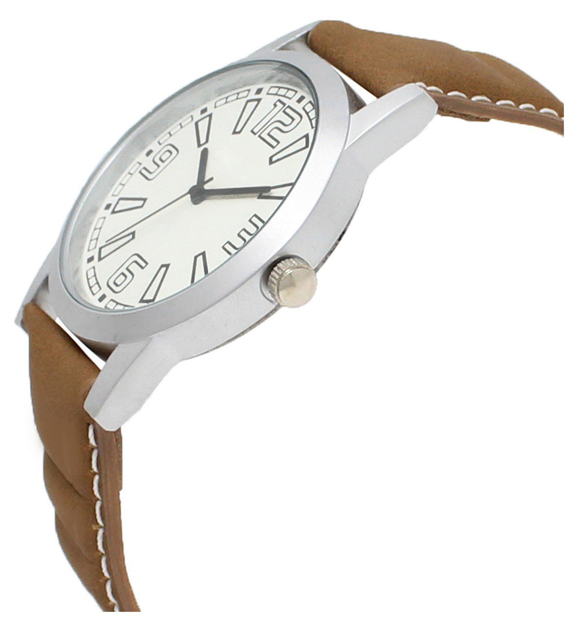 White Casual Analog Watch For Men LR15