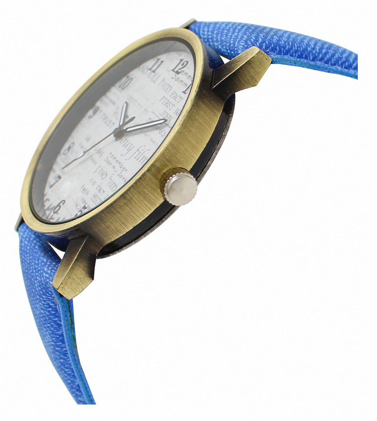 White News paper Analog Watch For Men LR28