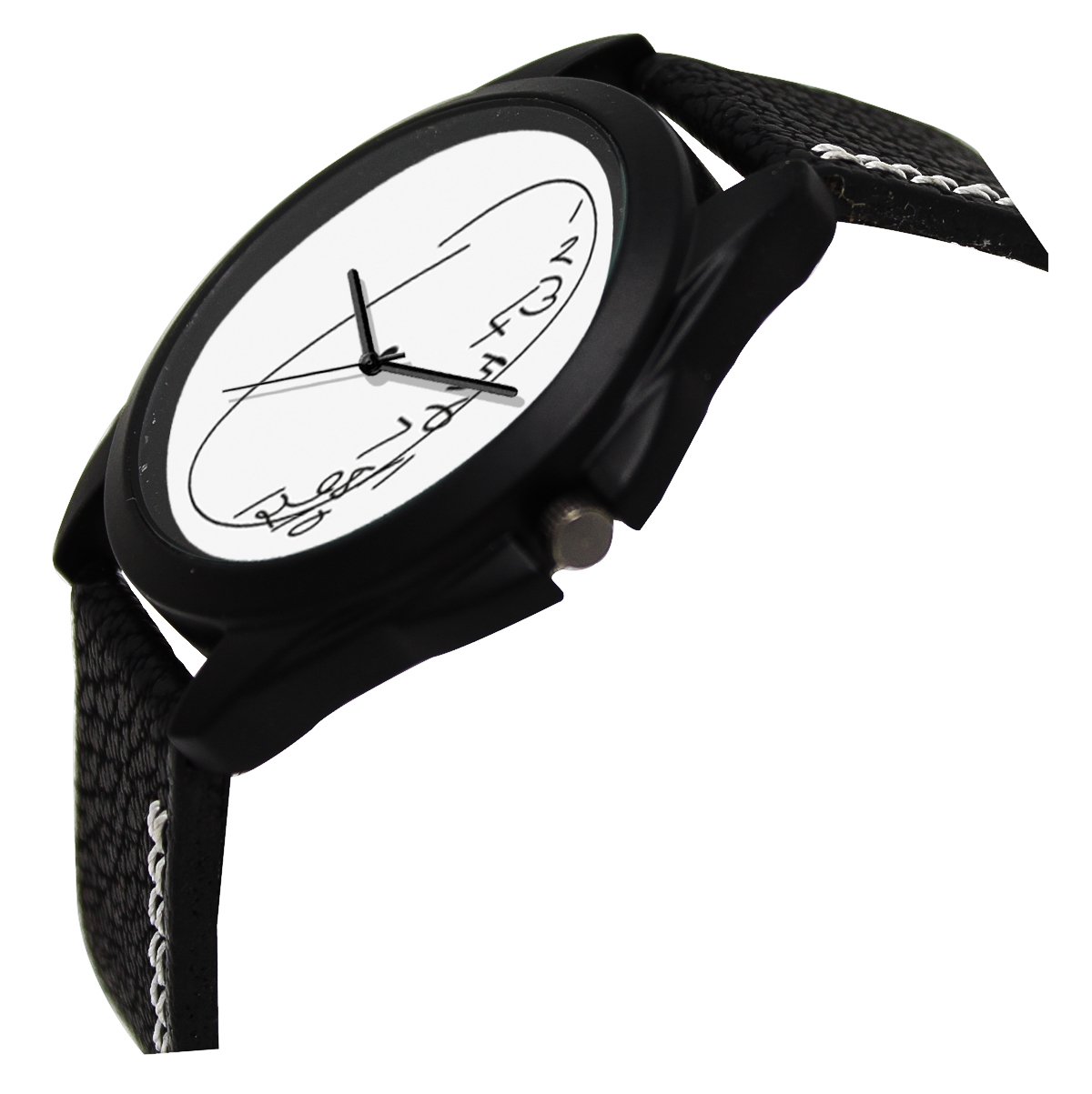 White Attrective Analog Watch For Men LR55