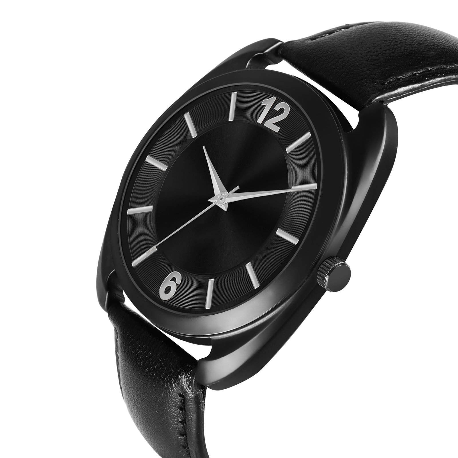 Black Fancy Casual Watch For Men LR76