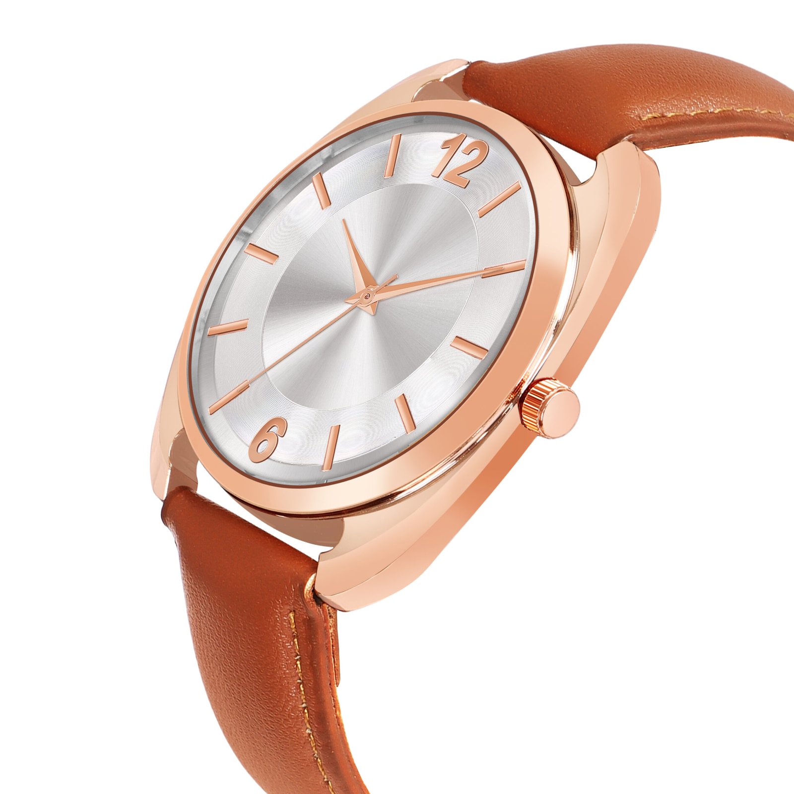 Silver Fancy Casual Watch For Men LR78