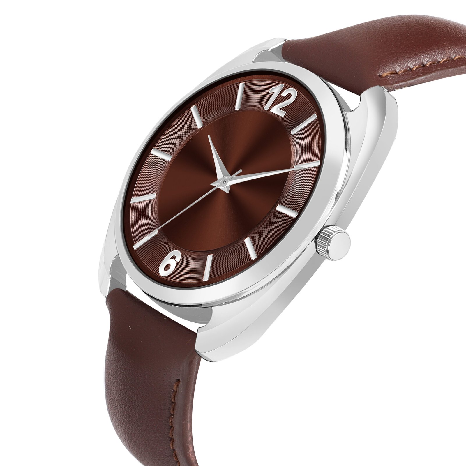Brown Fancy Casual Watch For Men LR79